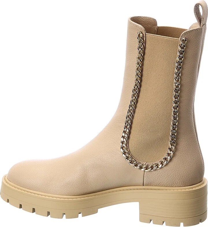 Aquazzura Mason Leather Bootie - Image 2