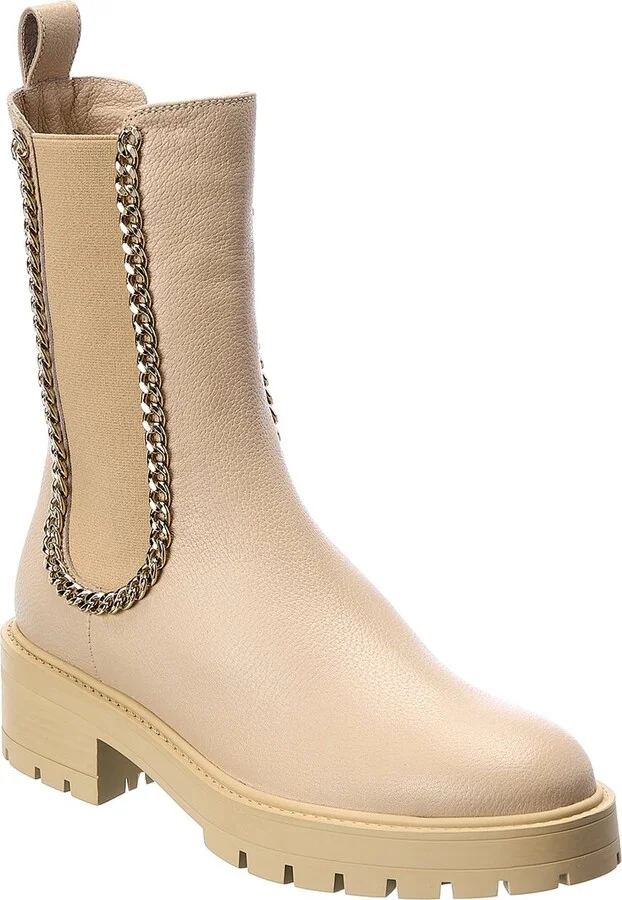 Aquazzura Mason Leather Bootie