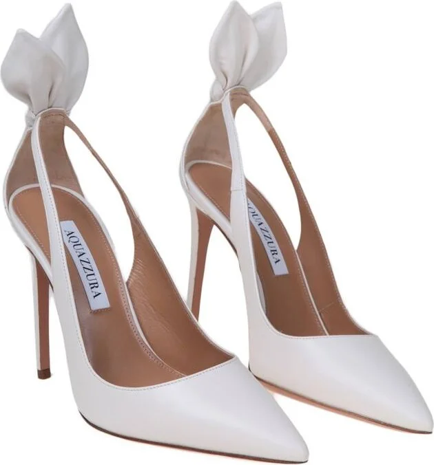 Aquazzura Nappa Leather Pumps - Image 2