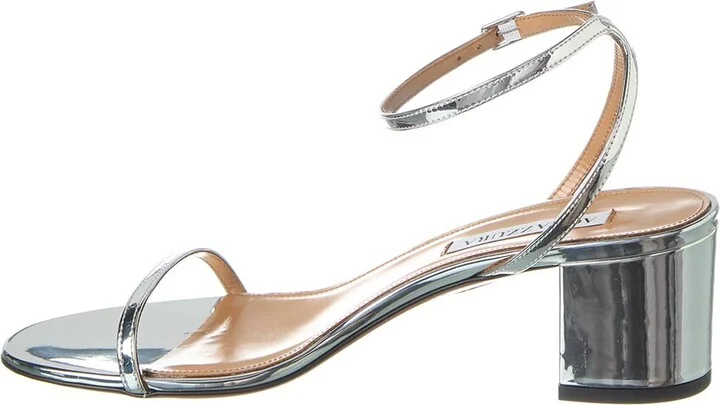 Aquazzura Olie 50 Leather Sandal - Image 2