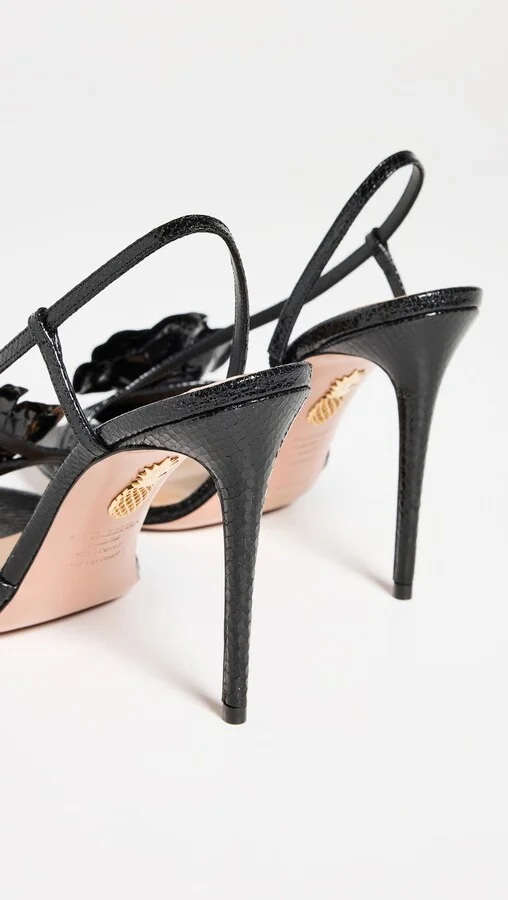 Aquazzura Paris Rose Sandals 105mm - Image 4