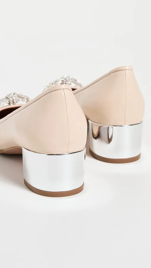 Aquazzura Parisina Crystal Pumps 35mm - Image 4