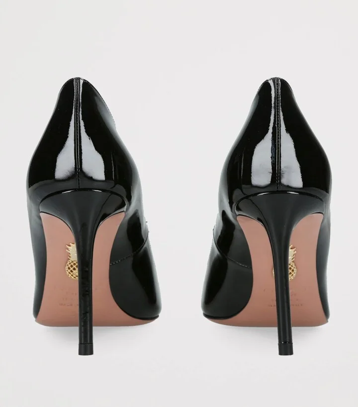 Aquazzura Patent Leather Purist Pumps 85 - Image 2