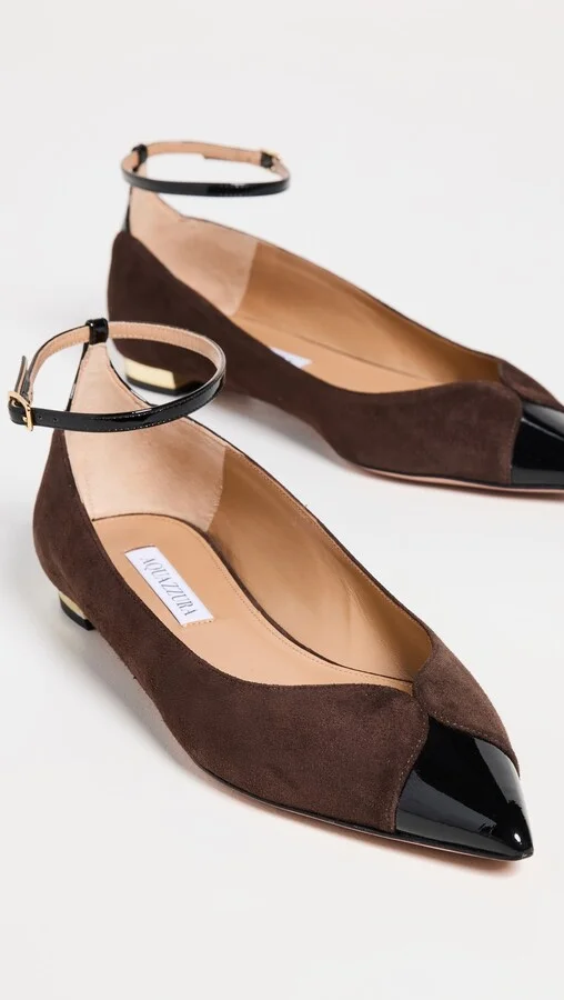Aquazzura Pinot Ballet Flats - Image 4