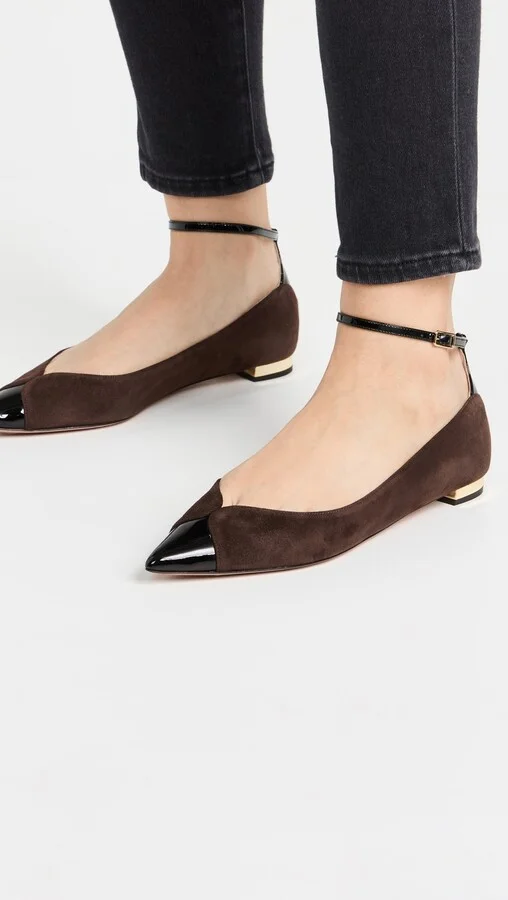 Aquazzura Pinot Ballet Flats - Image 5