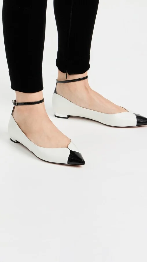 Aquazzura Pinot Ballet Flats - Image 4