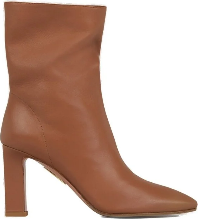 Aquazzura Pointed Toe Ankle Boots