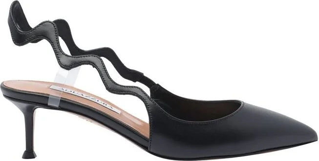 Aquazzura Pointed-Toe Slingback Pumps