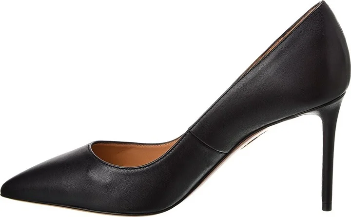 Aquazzura Purist 85 Leather Pump - Image 2