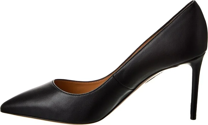 Aquazzura Purist 85 Leather Pump - Image 2