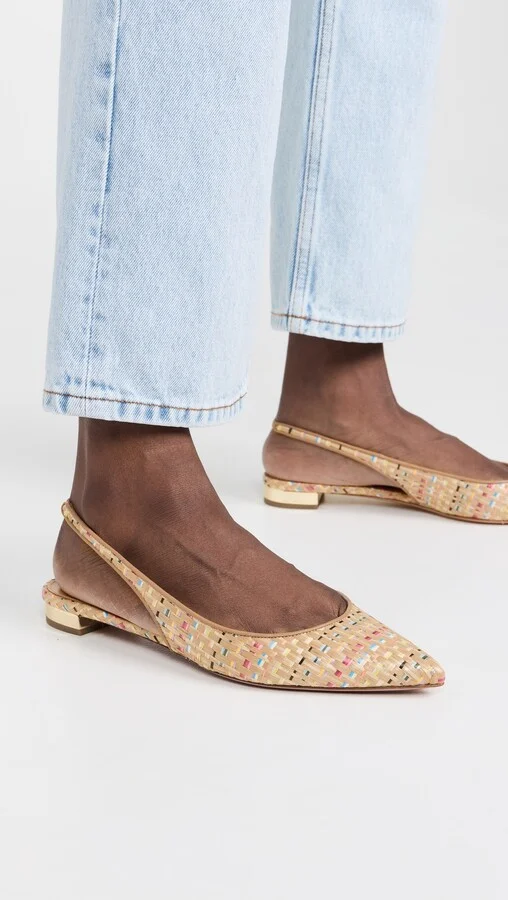 Aquazzura Purist Sling Flats - Image 3