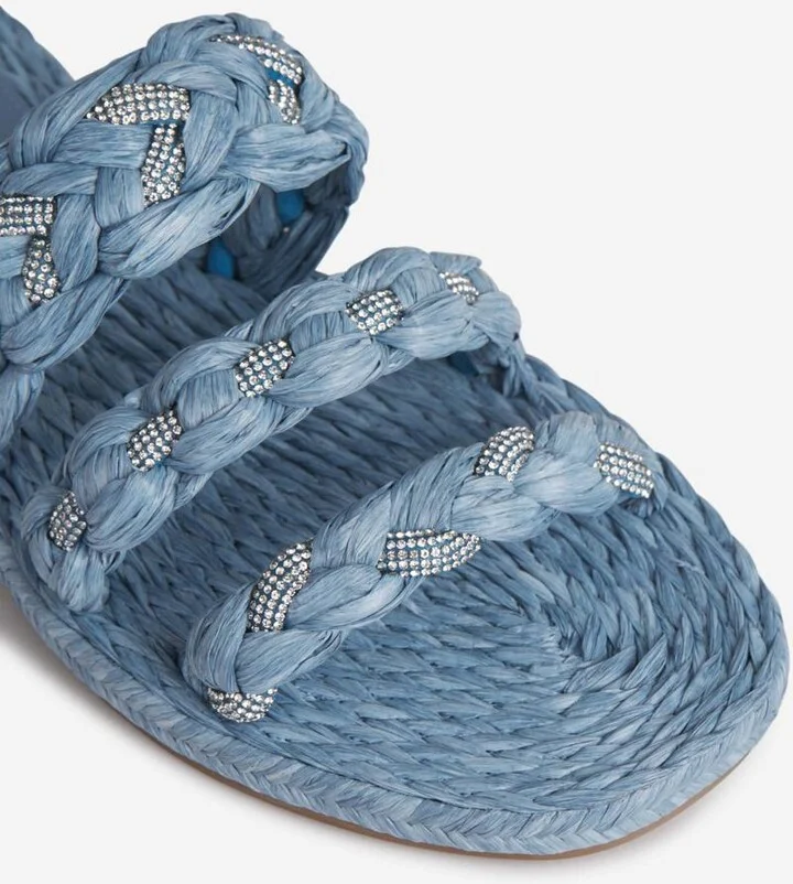 Aquazzura Raffia Coastal Sandal - Image 5