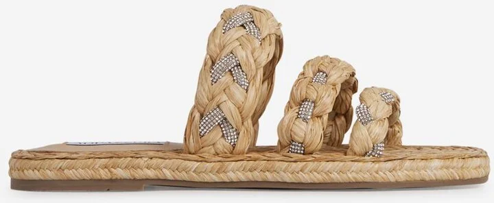 Aquazzura Raffia Coastal Sandal
