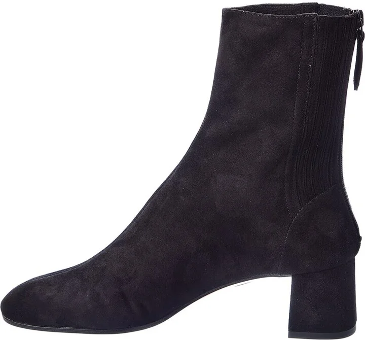 Aquazzura Saint Honore 50 Suede Bootie - Image 2