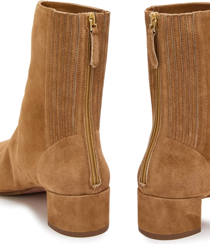 Aquazzura Saint Honore Suede Boots - Image 4