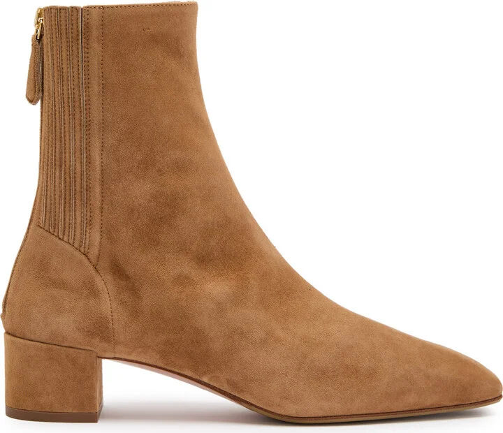 Aquazzura Saint Honore Suede Boots
