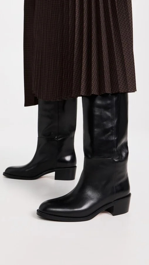 Aquazzura Sellier Flat Boots - Image 5