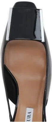 Aquazzura Shibuya Leather Slingback Pumps - Image 2