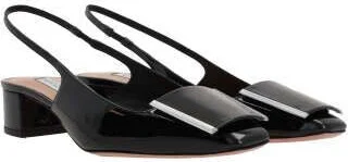 Aquazzura Shibuya Leather Slingback Pumps - Image 4