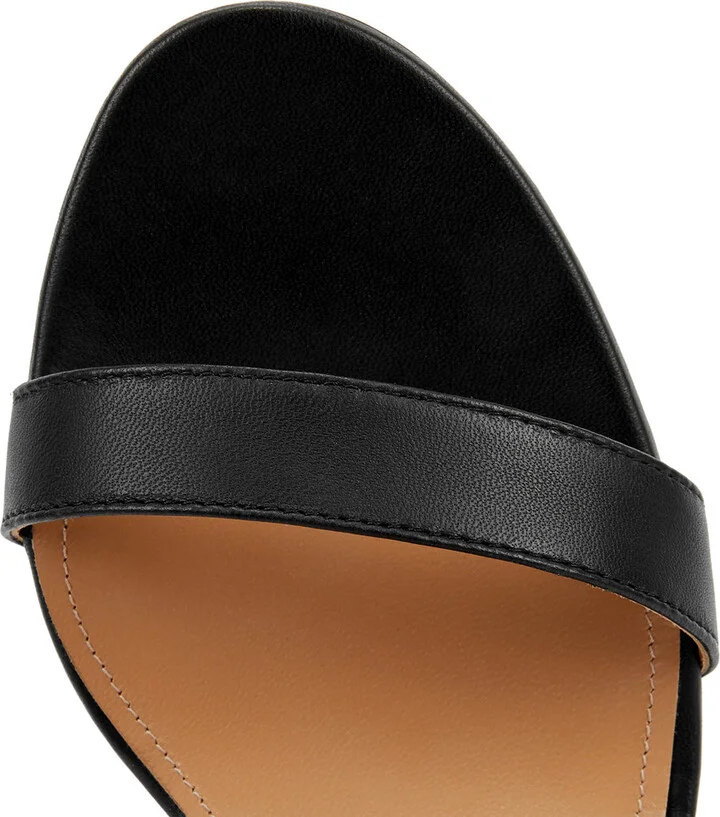 Aquazzura So Nude 85 Leather Slingback Sandals - Image 3