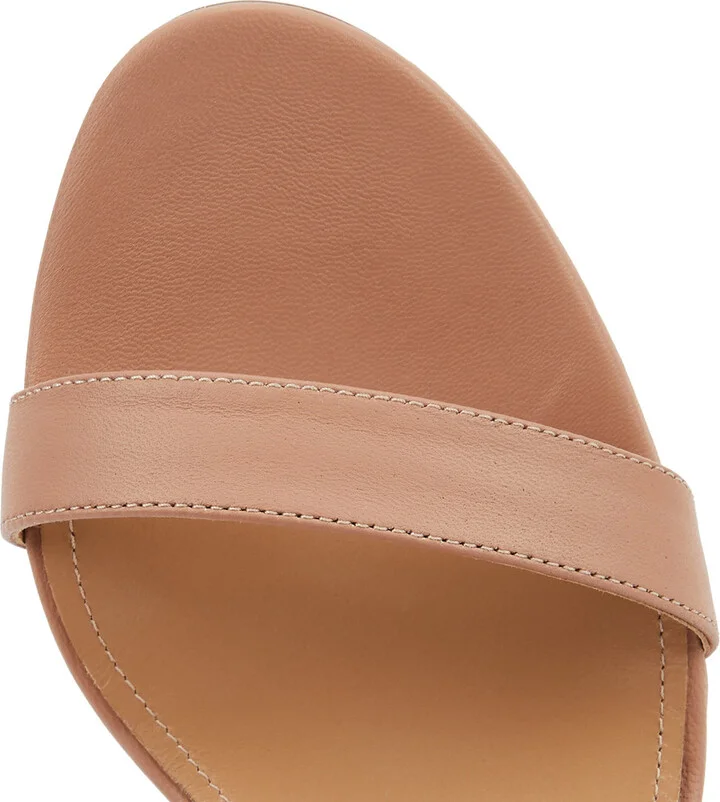 Aquazzura So Nude 85 Leather Slingback Sandals - Image 8