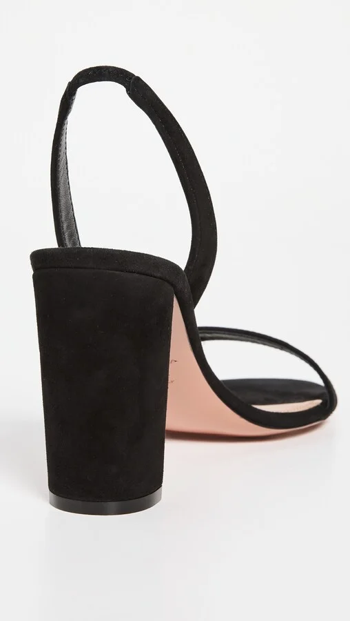 Aquazzura So Nude Block Sandals 85 - Image 4