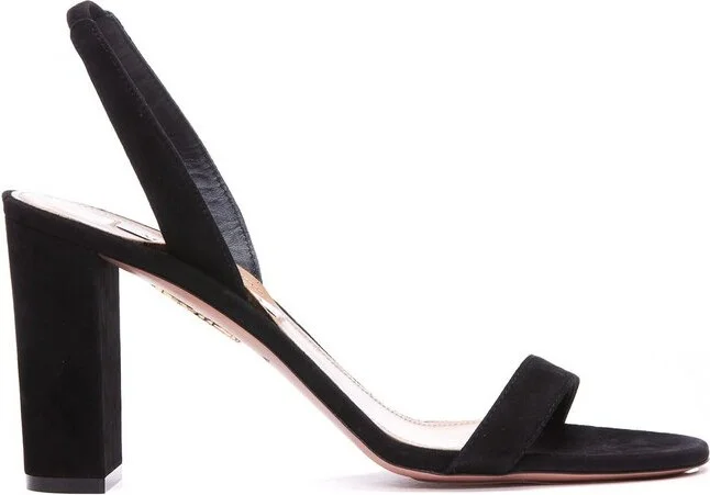 Aquazzura So Nude Block Sandals