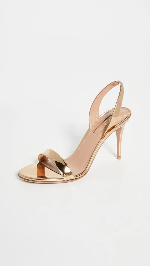Aquazzura So Nude Sandals 85 - Image 2