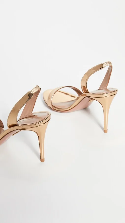 Aquazzura So Nude Sandals 85 - Image 4