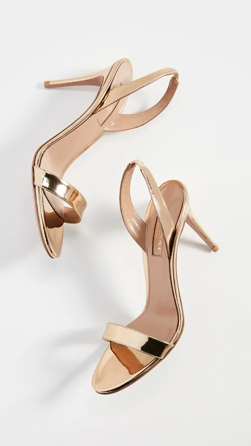 Aquazzura So Nude Sandals 85 - Image 5