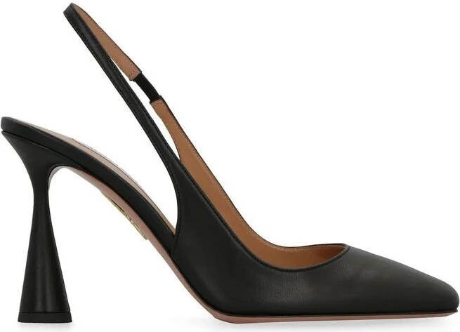 Aquazzura Square Toe Slingback Pumps