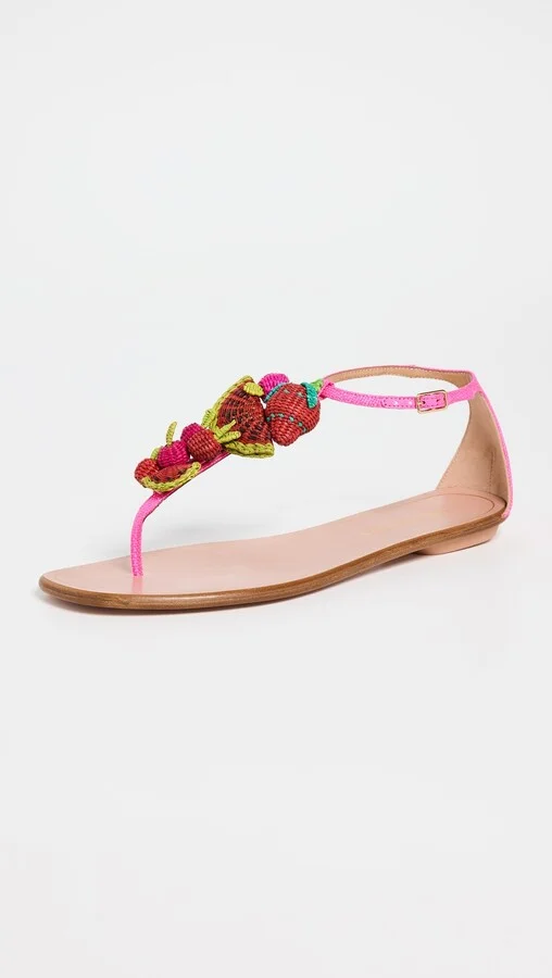 Aquazzura Strawberry Punch Sandals - Image 2