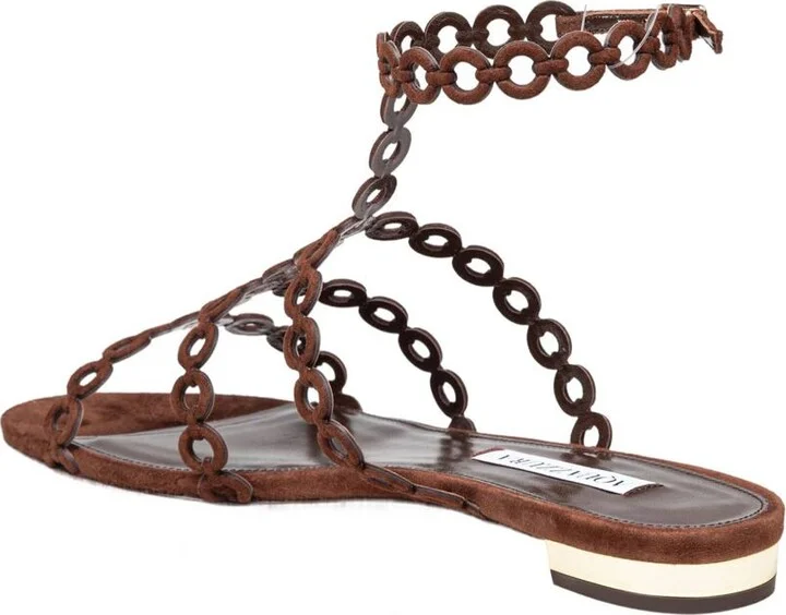 Aquazzura Suede Sandal - Image 4
