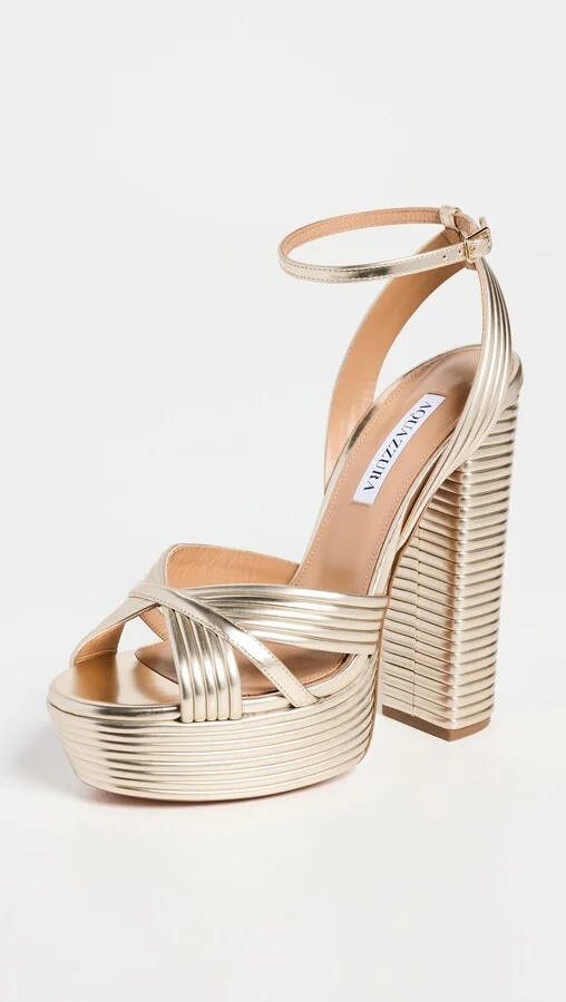 Aquazzura Sundance Plateau Sandals 140mm - Image 3