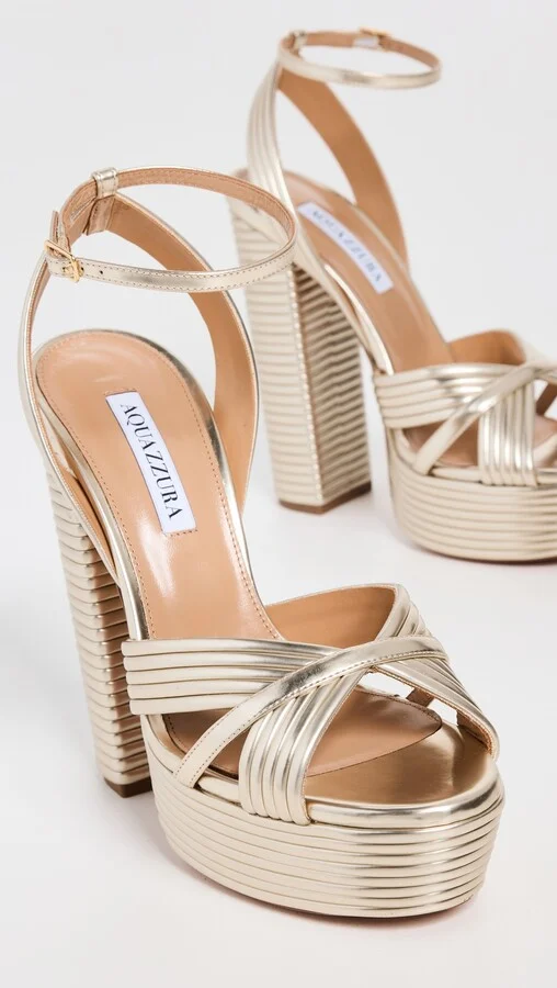 Aquazzura Sundance Plateau Sandals 140mm - Image 4