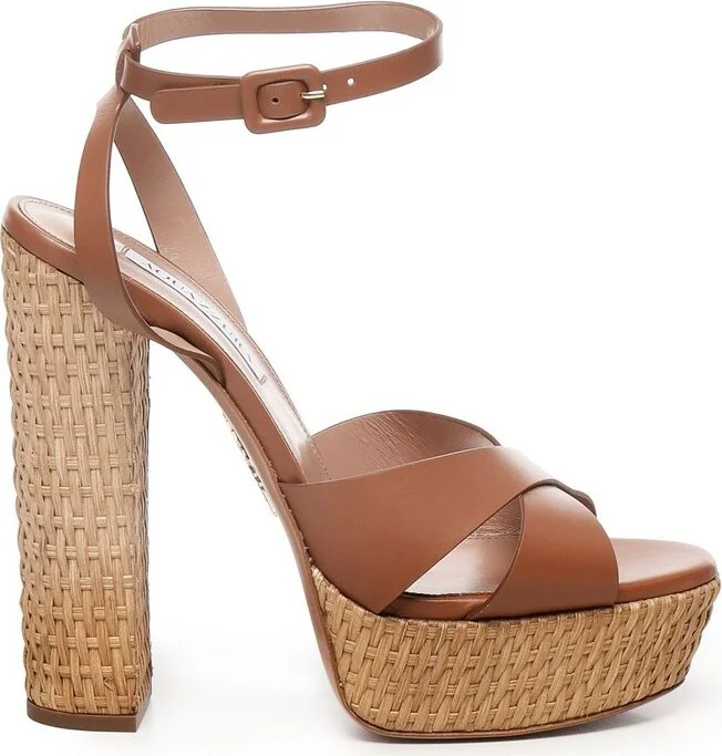 Aquazzura Sunseeker Heeled Sandals