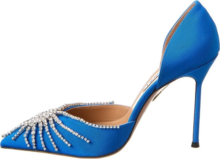 Aquazzura Sunshine 105 Grosgrain Pump - Image 2