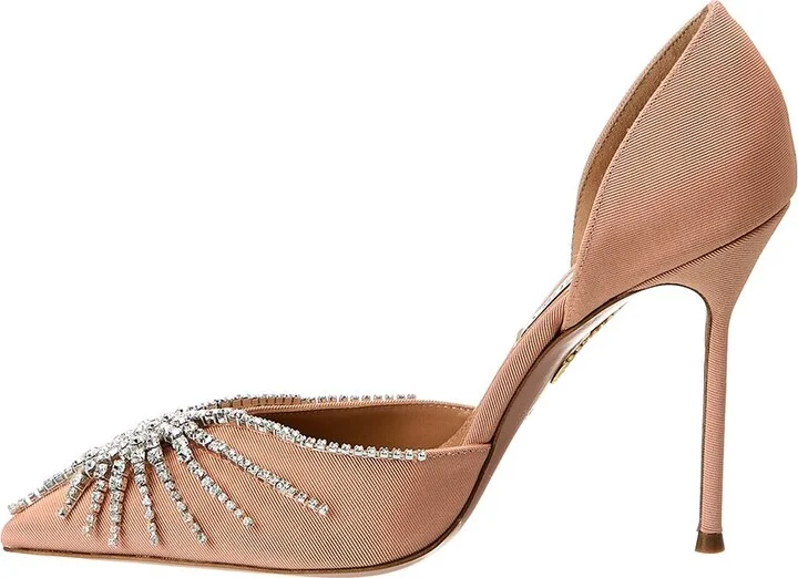 Aquazzura Sunshine 105 Grosgrain Pump - Image 2