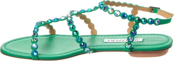 Aquazzura Tequila Suede Sandal - Image 2