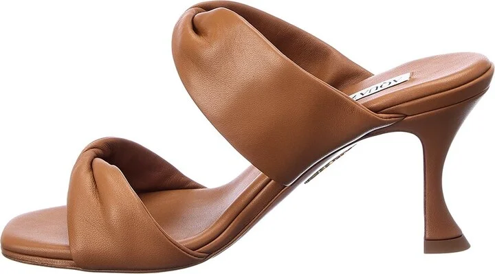 Aquazzura Twist 75 Leather Sandal - Image 2