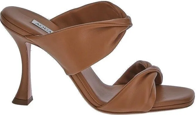 Aquazzura Twist Padded Heeled Sandals