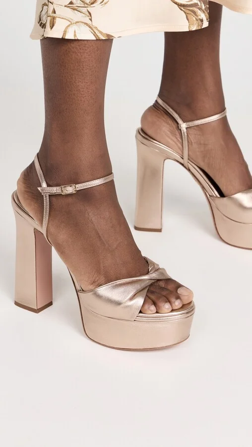 Aquazzura Twist Sandals Plateau 120 Sandals - Image 5