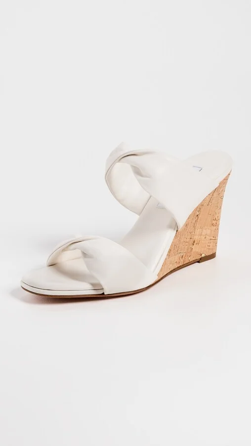 Aquazzura Twist Wedge 85mm Sandals - Image 4