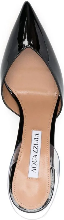 Aquazzura V Plexi Sling 85 Shoes - Image 2