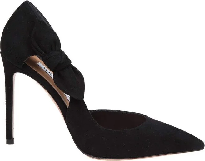 Aquazzura Very Bow Tie Stiletto Heel Pumps