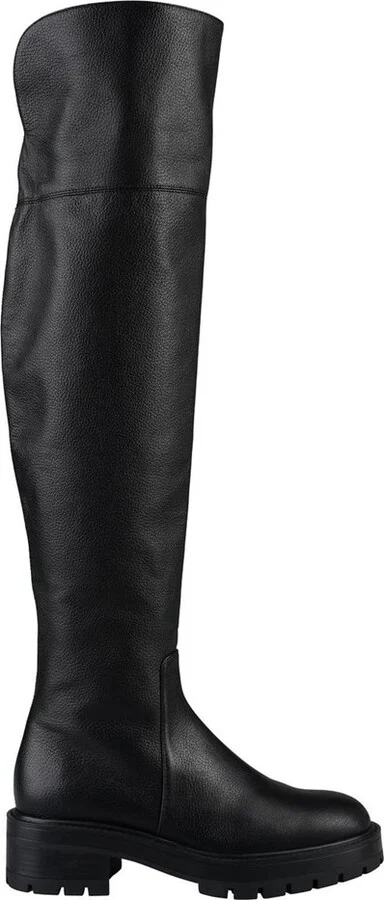 Aquazzura Whitney Almond Toe Boots