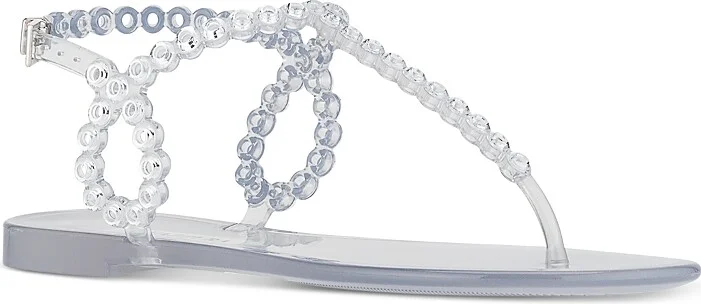 Aquazzura Women's Almost Bare Embellished Sandals