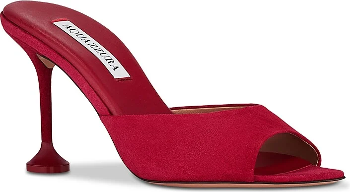 Aquazzura Women's Bisous Mule 85 Sandals