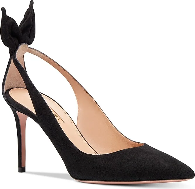 Aquazzura Women's Bow Tie 85 Pumps