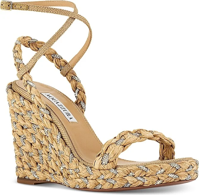 Aquazzura Women's Costiera Wedge Sandals